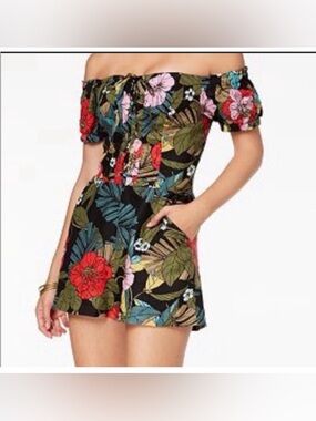 Guess linen romper Size 0